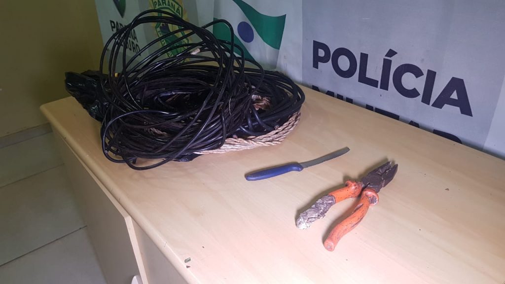 Ação conjunta da Polícia Militar e Guarda Municipal prende casal acusado de realizar furto em uma igreja no Bairro Brasmadeira