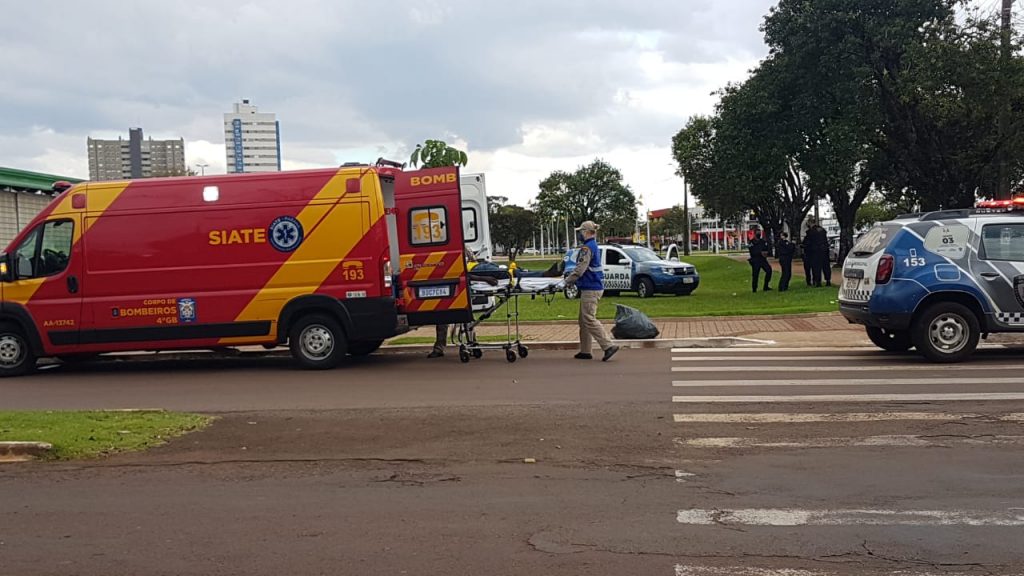 Pela segunda vez nesta tarde, homem sofre queda de bicicleta e é socorrido pelo Siate Pela segunda vez nesta tarde, homem sofre queda de bicicleta e é socorrido pelo Siate