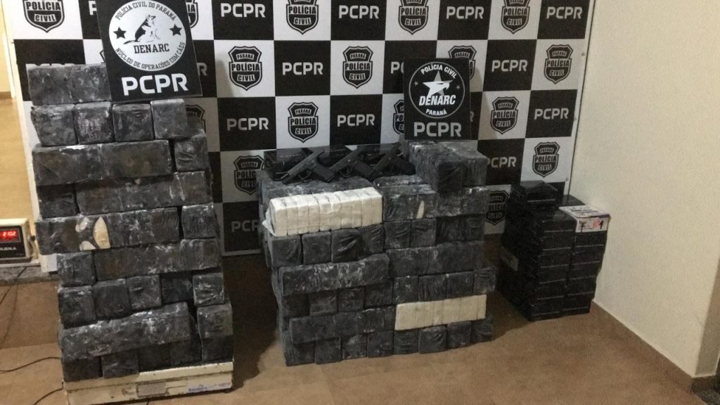 Denarc realiza apreensão de 472 quilos de cocaína; Droga está avaliada em R$ 40 milhões, diz delegado