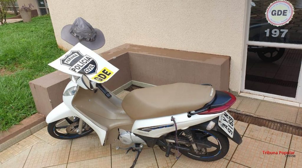 GDE prende mulher em flagrante por furto de motocicleta