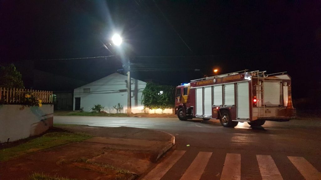 Princípio de incêndio mobiliza Corpo de Bombeiros ao Bairro Brasmadeira