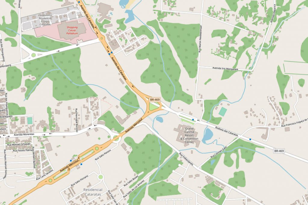 Trevo Carimã, em Foz, passa por alterações para obras da nova perimetral