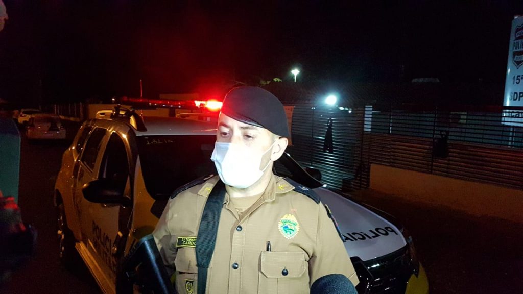 PM fala sobre família suspeita de traficar drogas no Bairro Santa Felicidade