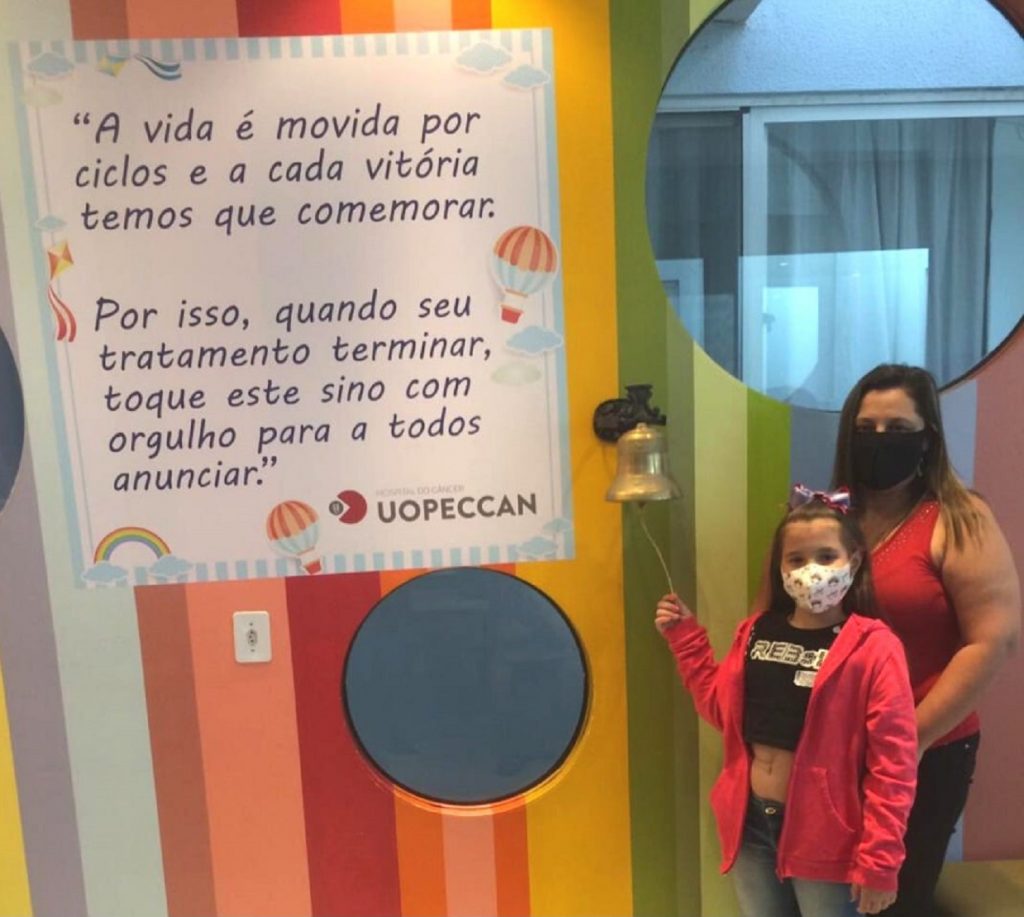 Meninas que estavam em tratamento no Uopeccan vencem a batalha contra o câncer