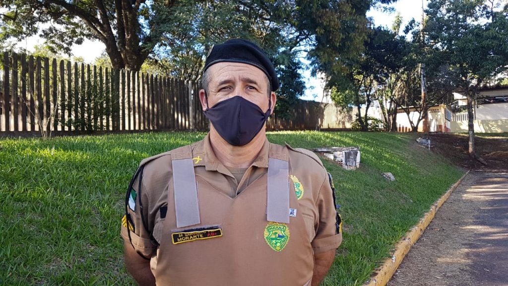 PM dá detalhes sobre atendimento a ocorrência de assalto em empresa no Bairro Cascavel Velho