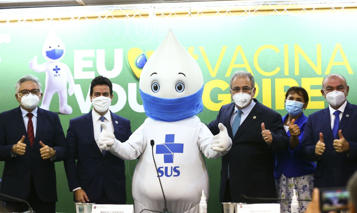 Campanha de vacinação contra a gripe deve imunizar 80 milhões Imagem referente a Campanha de vacinação contra a gripe deve imunizar 80 milhões