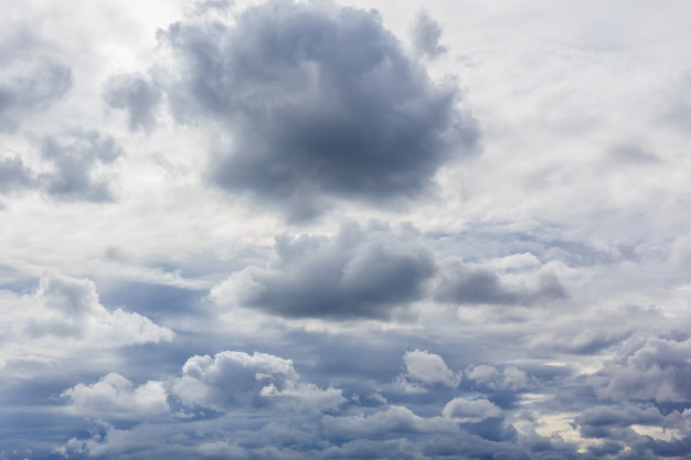 Clima parcialmente nublado e com pancadas de chuva predomina em Cascavel, nesta terça-feira
