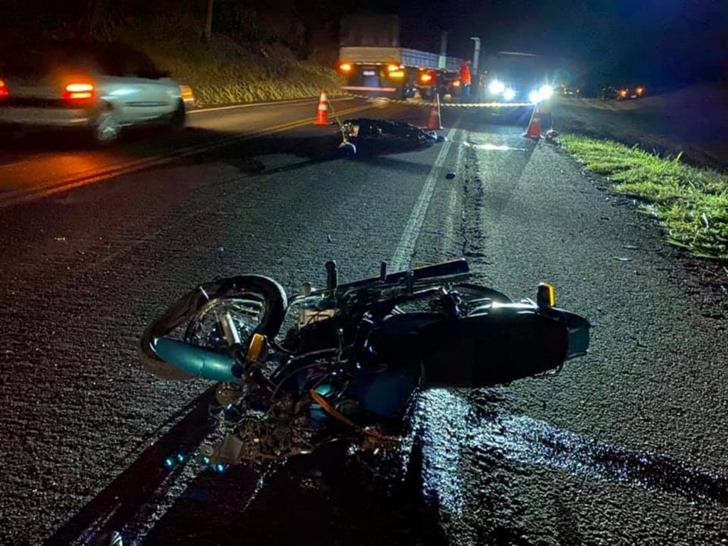 Motociclista morre vítima de acidente na PR-182, em Realeza