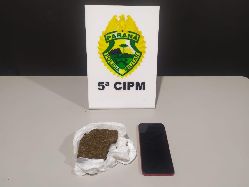 PM de Cianorte cumpre mandado de busca e apreensão e localiza maconha