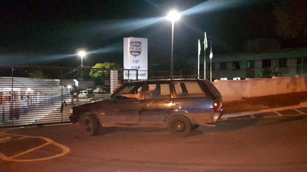 Veículo Elba com registro de furto é encontrado pela PM Veículo Elba com registro de furto é encontrado pela PM