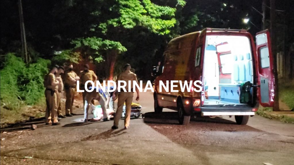 Jovem é baleado durante suposta tentativa de homicídio em Londrina