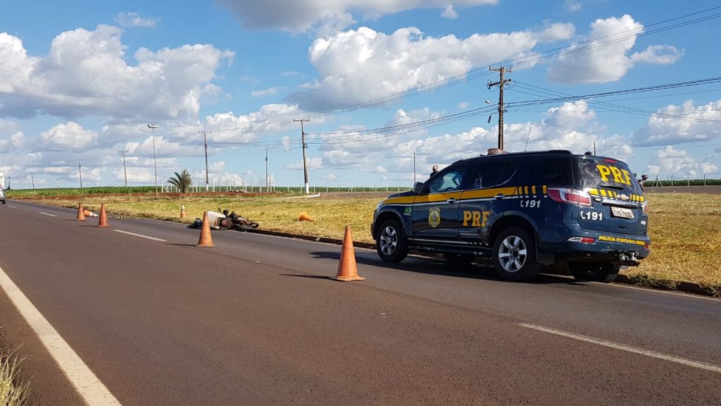 Suspeito de envolvimento em acidente que matou motociclista na BR-467 é localizado e ouvido pela PRF