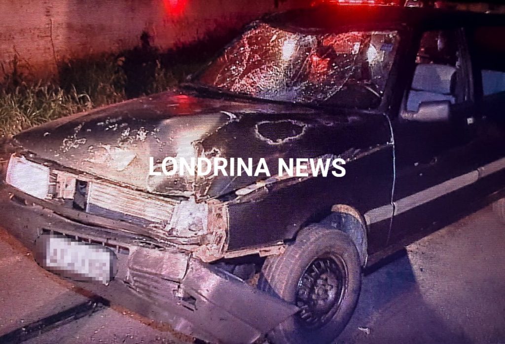 Motociclista fica ferido após colisão contra carro em Londrina; motorista foi flagrado no etilômetro