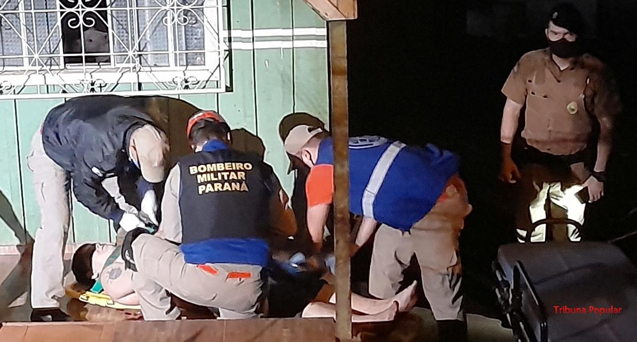 Imagem referente a Jovem é alvejado por quatro tiros na Favela do Cemitério em Foz do Iguaçu