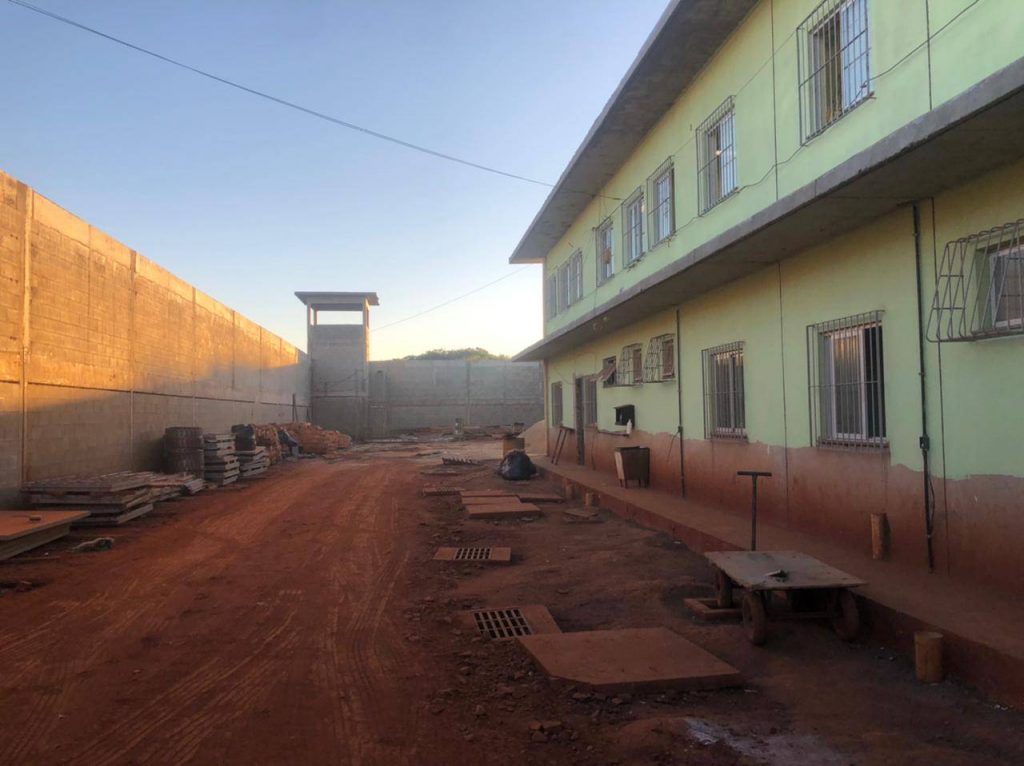 Cadeia Pública de Londrina está com 75% das obras concluídas