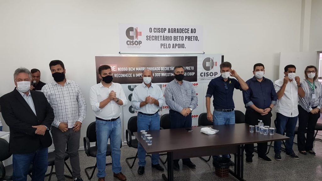 Durante visita ao Cisop, Beto Preto destaca investimentos na saúde Durante visita ao Cisop, Beto Preto destaca investimentos na saúde