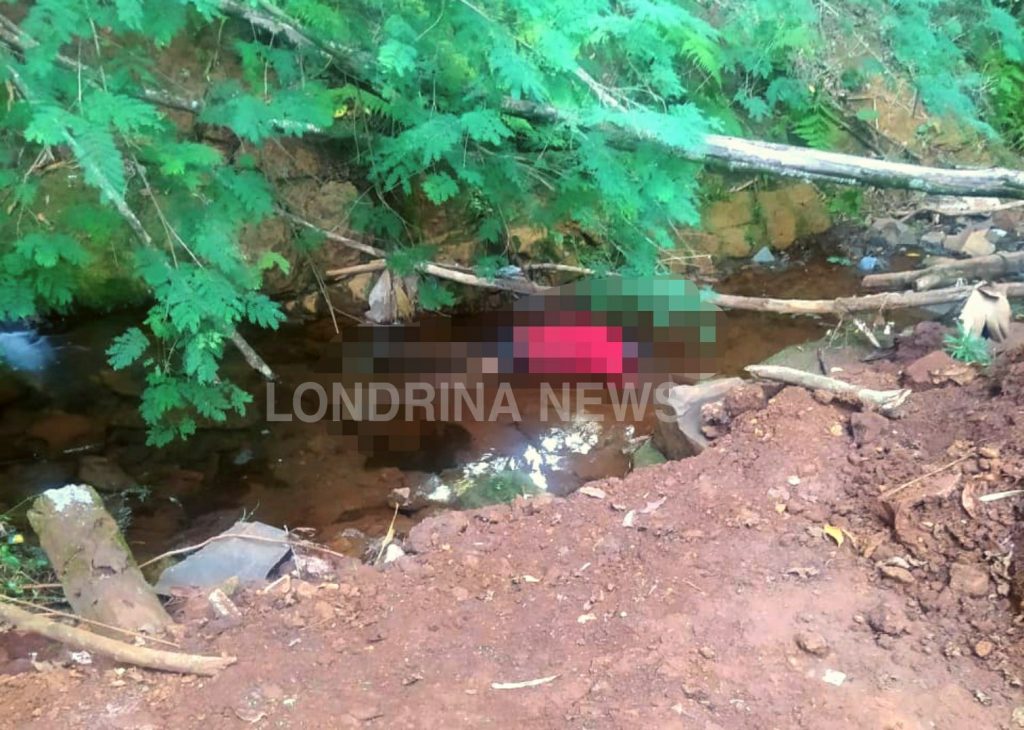 Homem que estava desaparecido havia 4 dias é encontrado morto em córrego, em Ibiporã