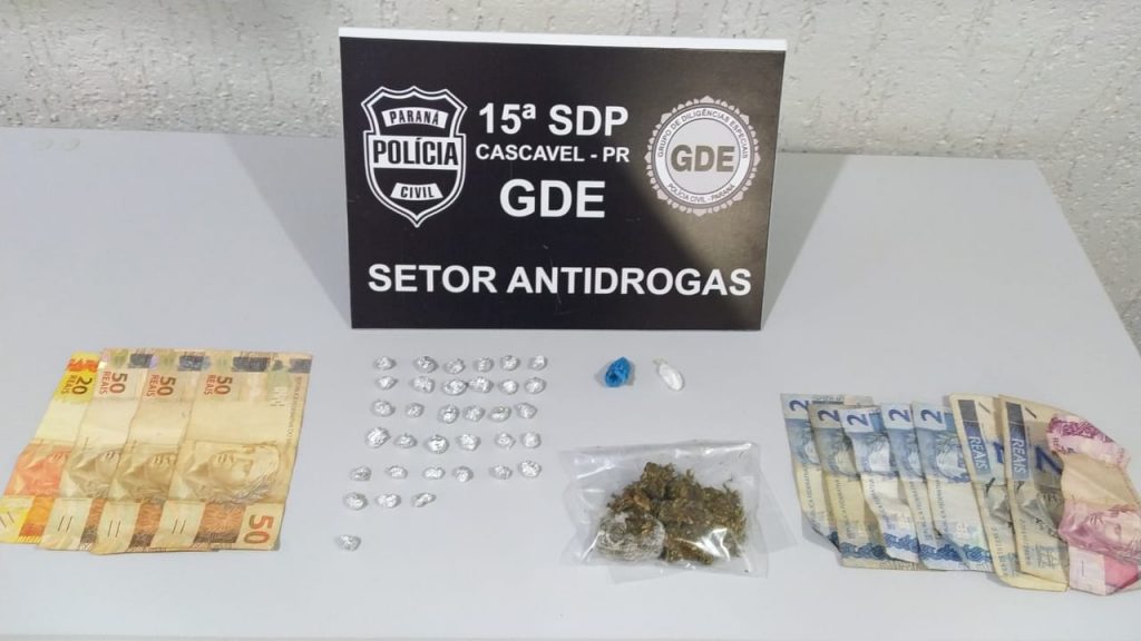 Quatro são presos pelo GDE em ação contra o tráfico de drogas no Bairro Santo Onofre