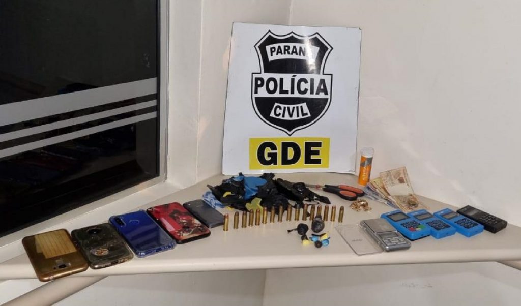 GDE fecha ponto de tráfico de drogas no Bairro Parque Presidente I, em Foz do Iguaçu GDE fecha ponto de tráfico de drogas no Bairro Parque Presidente I, em Foz do Iguaçu