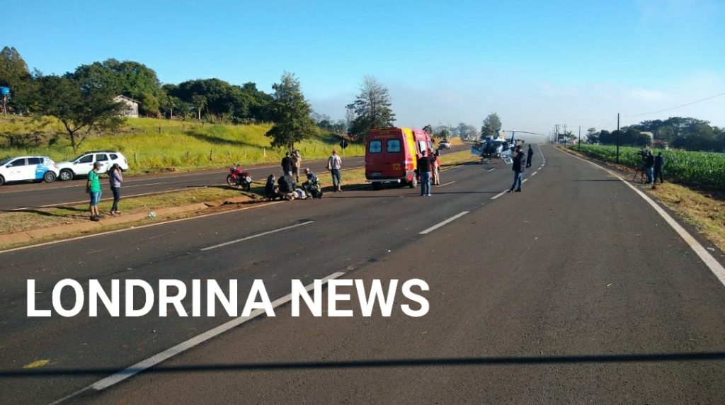 Morre no hospital mulher que havia sido atropelada por moto na PR-445, em Londrina