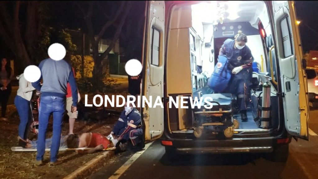 Londrina: jovem que sofreu queda de moto na noite de ontem (16) falece horas depois em hospital