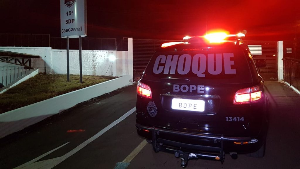 Choque cumpre mandado de prisão na Região Norte de Cascavel