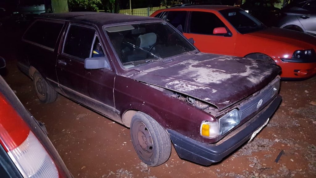Parati furtada em Toledo é localizada pela GPOM da Guarda Municipal no Bairro Interlagos