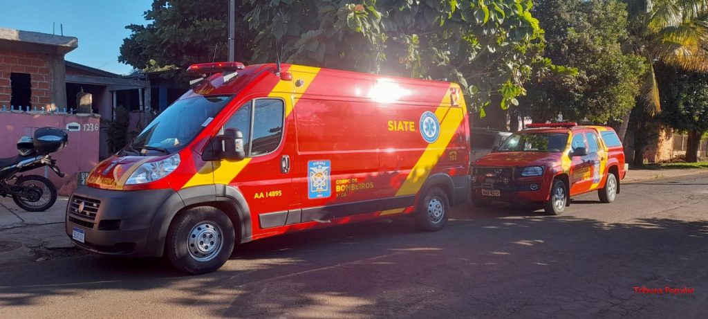 Siate atende pessoa ferida em Foz do Iguaçu