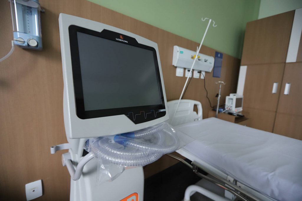 ​Estado ativa mais sete leitos de UTI e enfermaria para pacientes de Covid-19