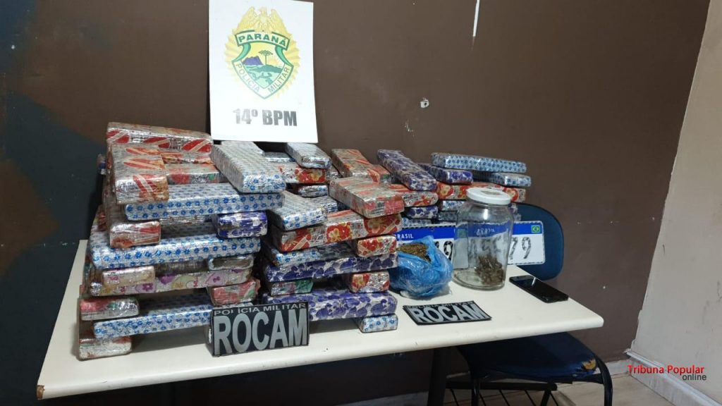 Rocam realiza ação contra o tráfico de drogas em Foz do Iguaçu