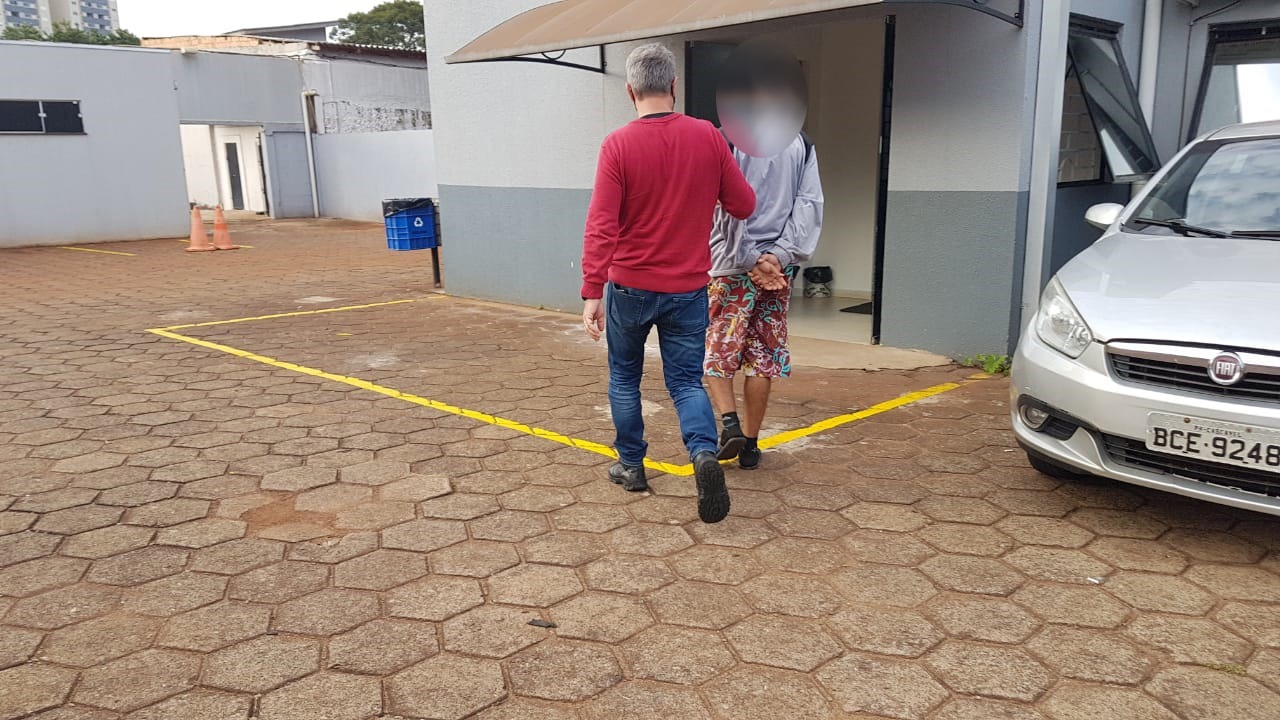 DH apreende adolescente suspeito de ser autor de homicídio registrado no Jardim Colmeia, ontem
