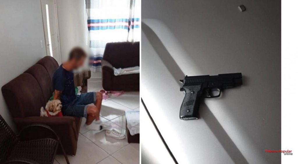 GDE prende acusado de assaltar motoboy e que era procurado pela justiça em Foz do Iguaçu