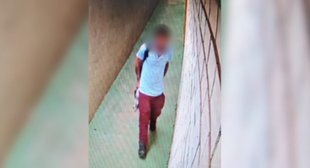 Homem detido por populares ao invadir residência também teria furtado celular em escola no Bairro Claudete