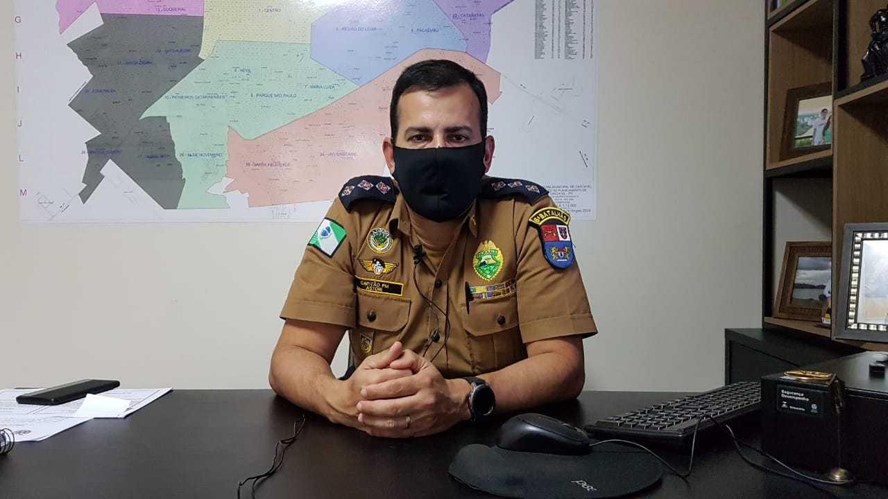 Capitão da PM lamenta morte de motociclista Nichael e destaca fiscalização nas ruas e estabelecimentos