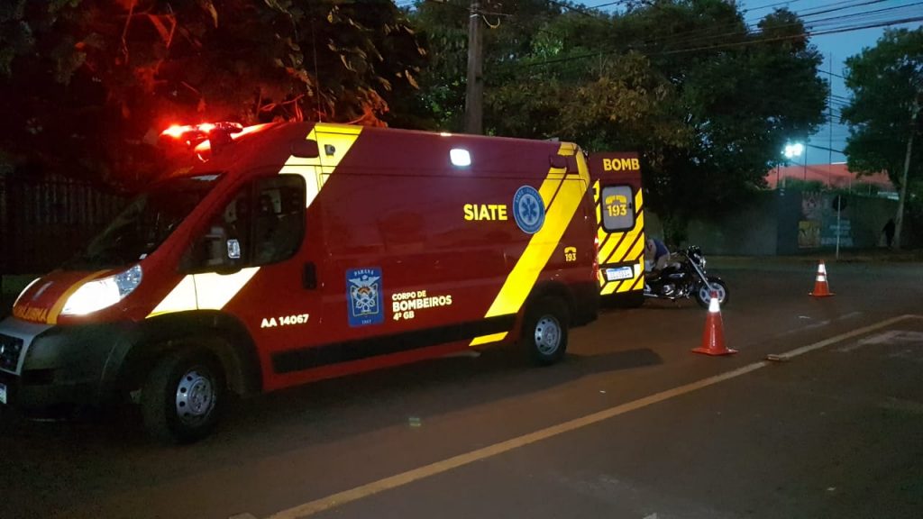 Mais um acidente de trânsito é registrado no Bairro Coqueiral nesta terça-feira; Jovem de 23 anos ficou ferido