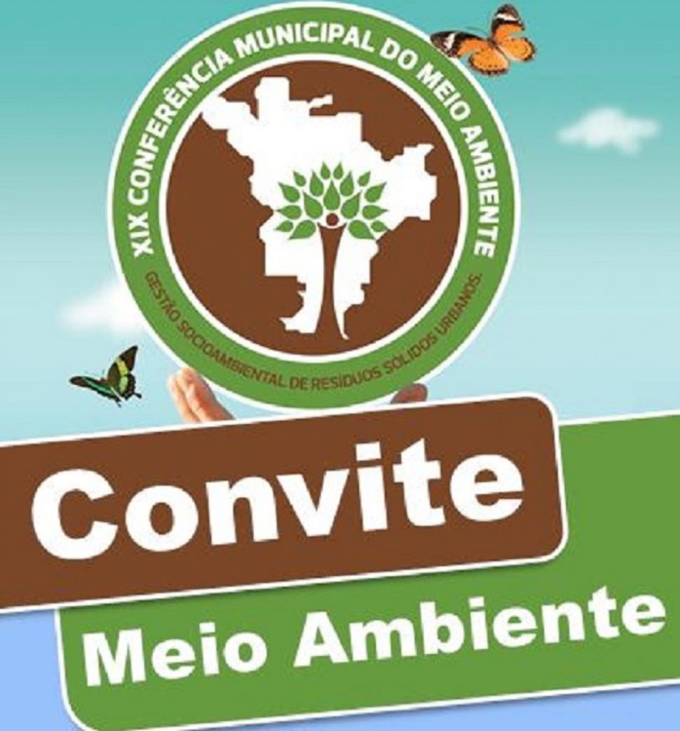Acontece nesta quarta-feira (02) a XIX Conferência de Meio Ambiente de forma online; participe