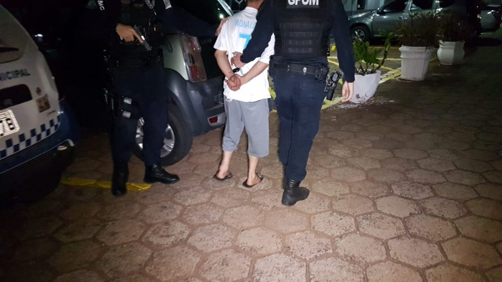 Guarda Municipal detém rapaz por violência doméstica no Bairro Cancelli