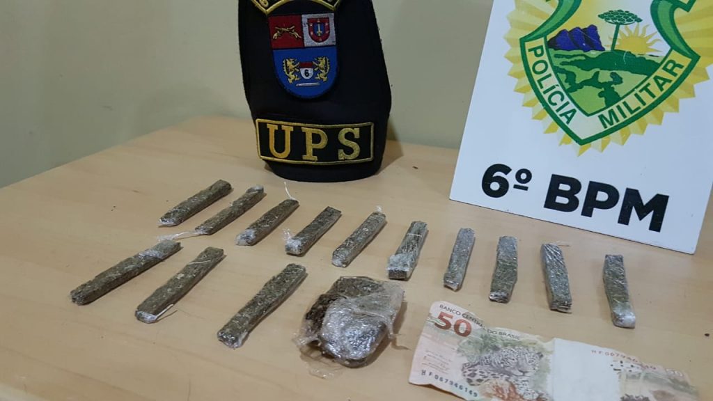 Três são detidos com maconha no Bairro Morumbi
