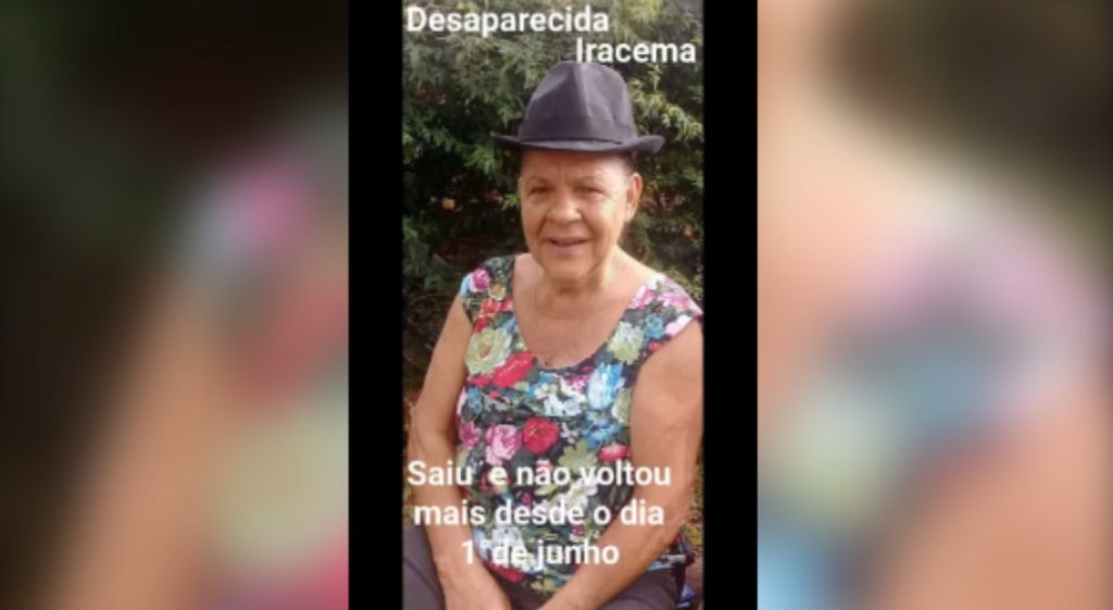 Familiares procuram idosa que saiu de Foz do Iguaçu dizendo que iria para Cascavel