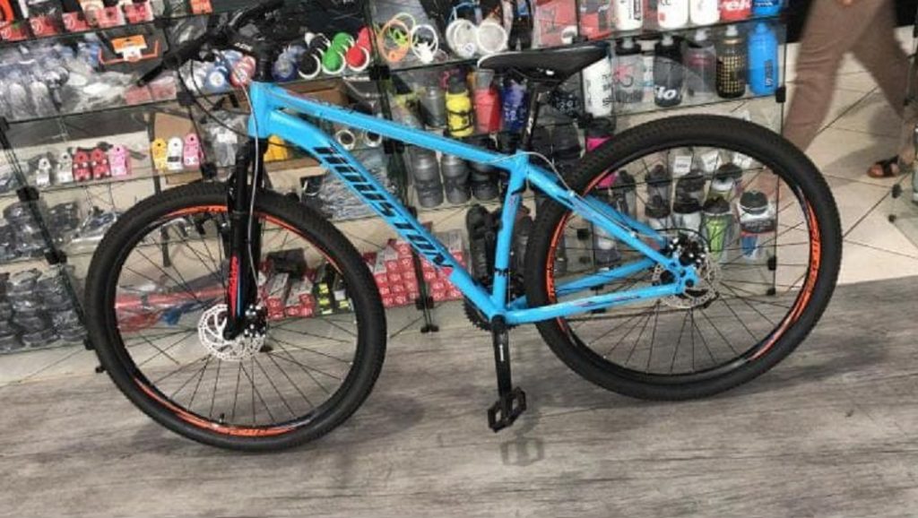 Bicicleta foi furtada na Avenida Brasil, no Centro