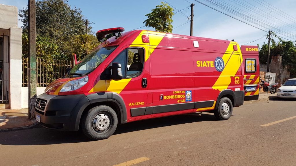 Idoso de 67 anos fica ferido ao cair de escada no Bairro Interlagos