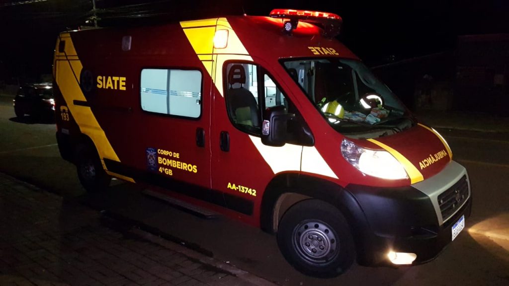 Jovem fica ferido ao sofrer queda de bicicleta no Cascavel Velho