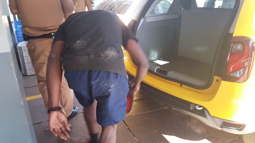 Homem acusado de agredir a mulher é preso pela PM no Bairro São Cristóvão