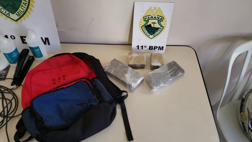 ROTAM prende dois jovens por tráfico de drogas em Campo Mourão