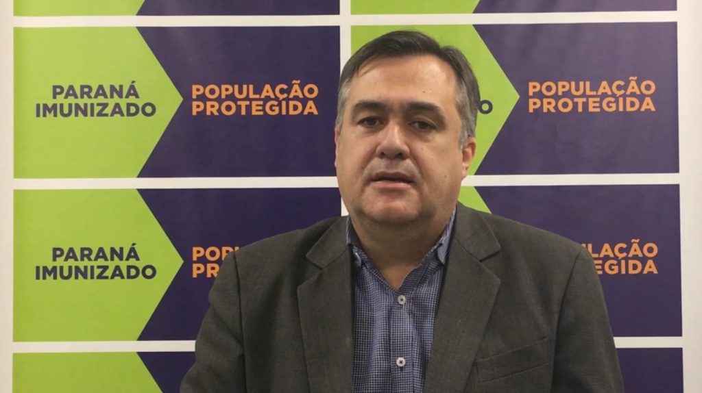 Secretário Beto Preto comenta sobre o calendário de vacinação contra a Covid-19 no Paraná