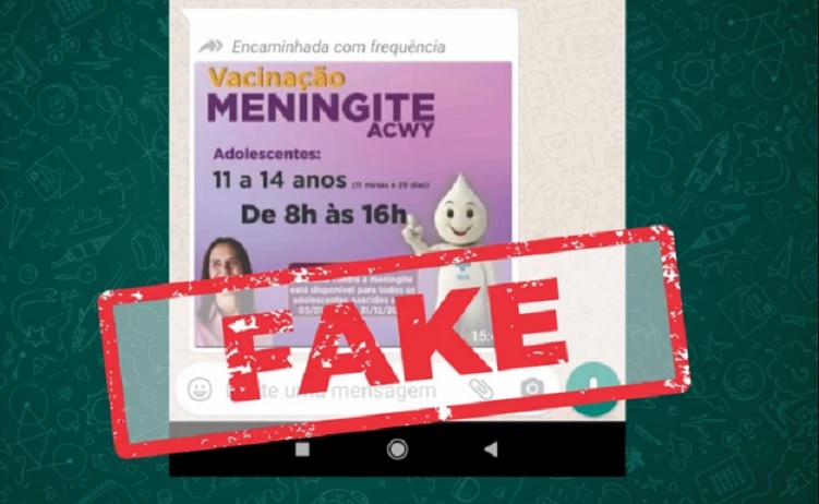 Vacina contra a meningite ACWY é para adolescentes de 11 e 12 anos