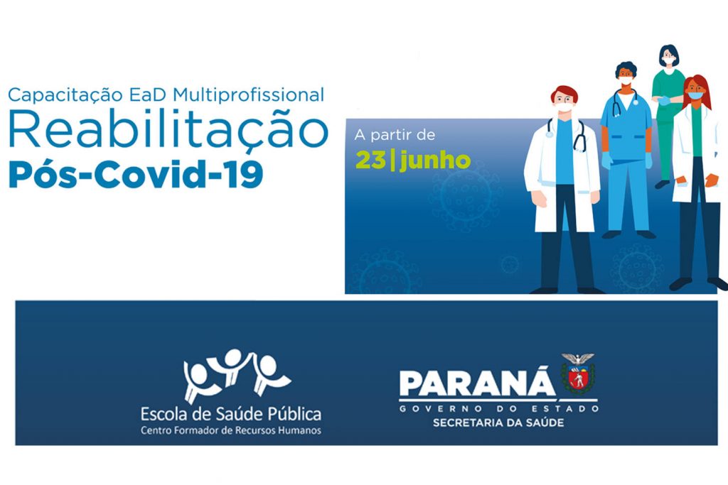 Reabilitação de pacientes pós Covid-19 será tema de capacitação da Saúde