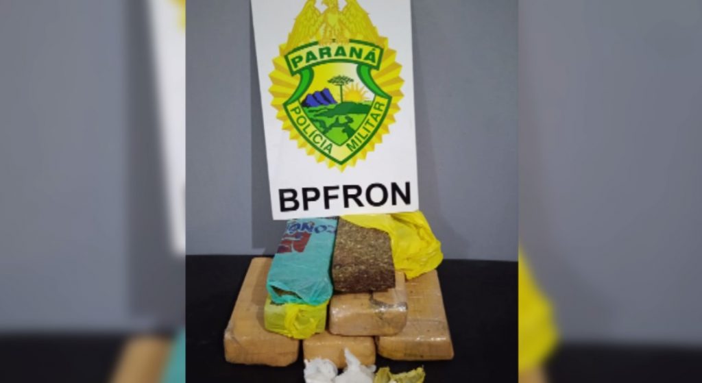 BPFron apreende maconha e cocaína em São Miguel do Iguaçu