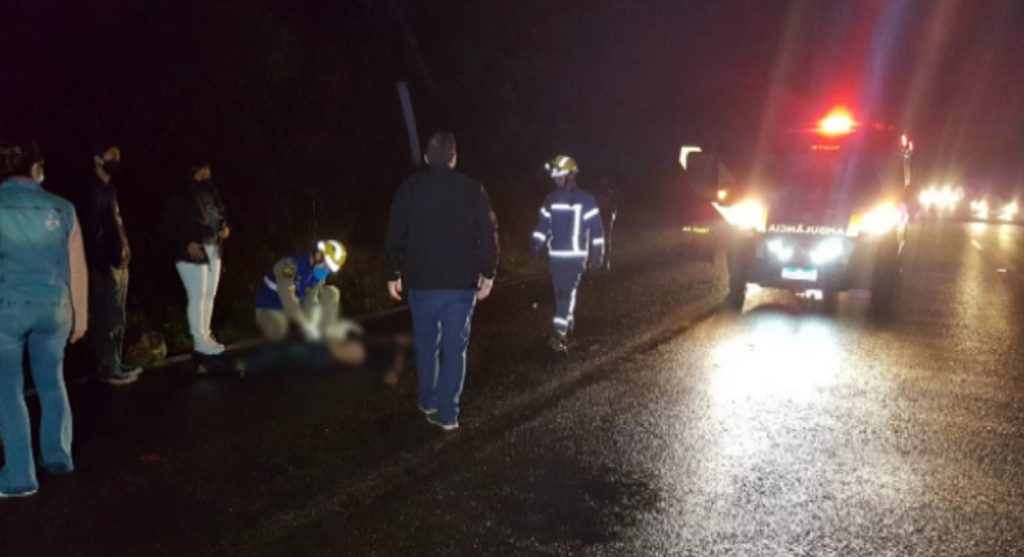 Homem que morreu atropelado na BR-467 na sexta-feira ainda não foi identificado Homem que morreu atropelado na BR-467 na sexta-feira ainda não foi identificado