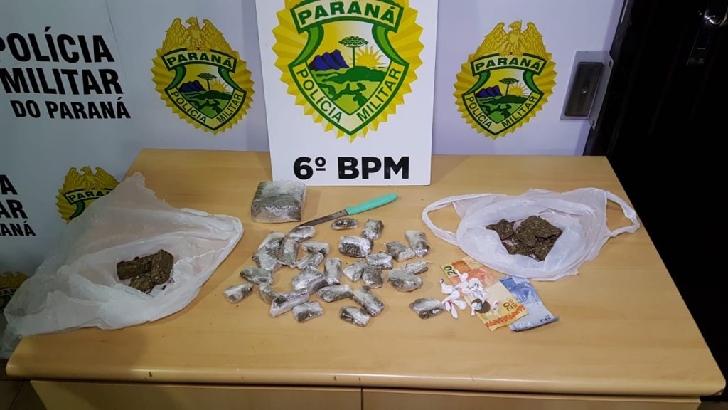 Polícia Militar realiza ação contra o tráfico de drogas na região do Bairro Tropical